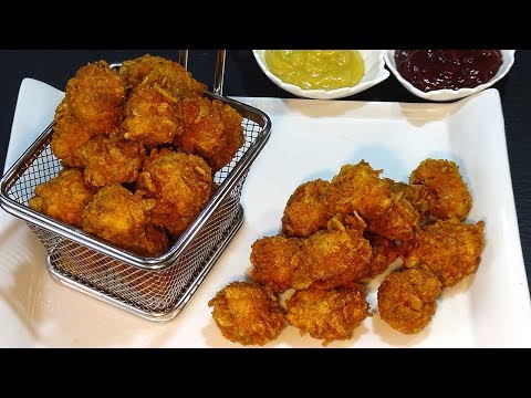 Deliciosas Palomitas de pollo al estilo KFC, caseras y súper fácil - Recetas de cocina - Tutorial - UC5ONfXPjWgqElh0NZaRJ1tg