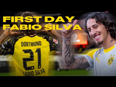 FIRST DAY of Fabio Silva in Dortmund | INSIDE BVB