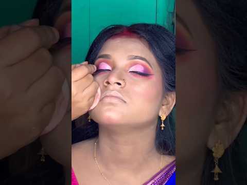 reception bridal makeup tutorial || makeup class booking number -9907054595 #shorts #short #ytshorts
