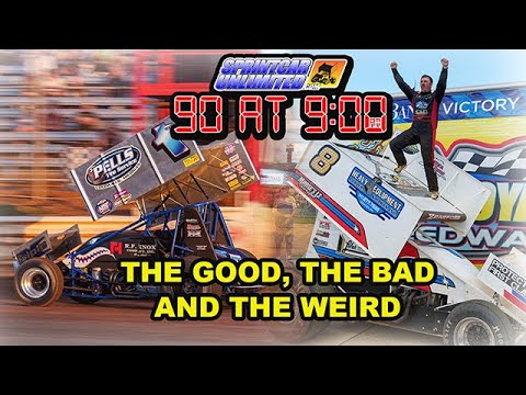 SprintCarUnlimited 90 at 9 for Tuesday, September 2nd: Torgerson's interesting weekend, and more - dirt track racing video image