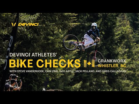 Devinci Athletes Crankworx Whistler Bike Checks