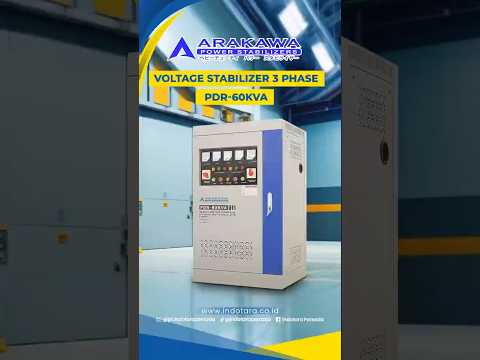 DELIVERY 2 UNIT ARAKAWA VOLTAGE STABILIZER 3 PHASE PDR-60KVA MENUJU PT. METRO GARMIN - JAWA BARAT