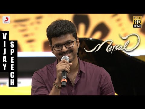 Mersal - Audio Launch Vijay Speech | A R Rahman |  Samantha, Kajal, Nithya Menen | Atlee - UC56gTxNs4f9xZ7Pa2i5xNzg