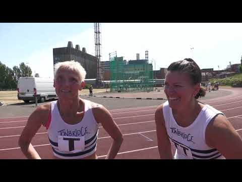100m women Southern Athletics League at West London Stadium 16th July 2022