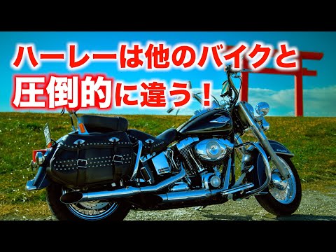 ハーレーは他のバイクとは圧倒的に違います！