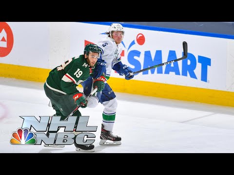 NHL Stanley Cup Qualifying Round: Canucks vs. Wild | Game 3 EXTENDED HIGHLIGHTS | NBC Sports