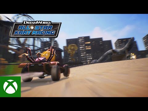 DreamWorks All-Star Kart Racing - First Look Gameplay