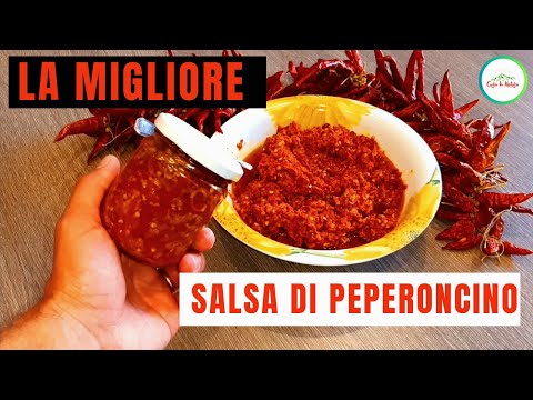 Salsa Di PERONCINO🌶 PICCANTE💥