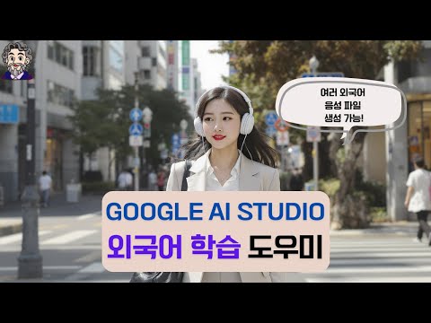 나만의 외국어 학습 튜터 (Google AI Studio)