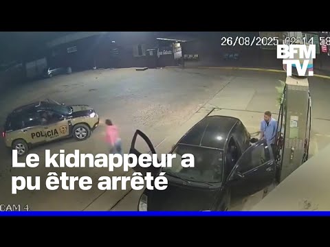 Brésil: une femme échappe à son ravisseur dans une station essence