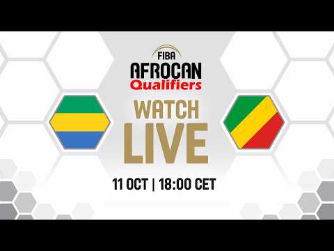 LIVE - <strong>Gabon</strong> v Congo | FIBA AfroCan Qualifiers 2027 | Group Phase
