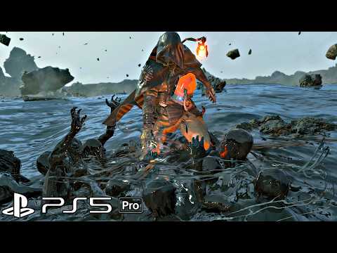 Death Stranding PS5 Pro – Monster BT Boss Fight (4K 60FPS)