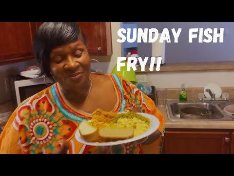 Sunday Fish Fry + Made Some Creative Brownies!