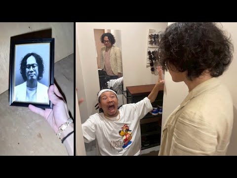 事故物件で見た写真の人が自分の家の中に居る【ドッキリ】