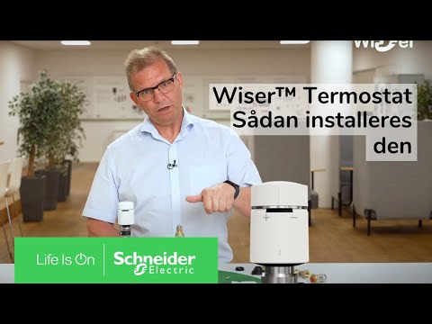 Wiser Radiatortermostat – Installation | Schneider Electric