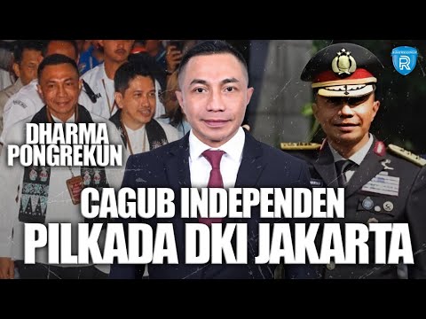 Sosok Dharma Pongrekun, Cagub Independen dalam Pilkada DKI Jakarta