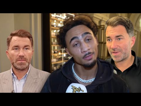 “i love controversy” ben whittaker responds to joining eddie hearn rumour | contract end? | cbs