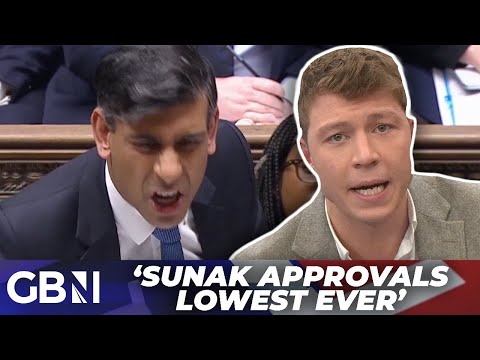 ‘Sunak is less popular than Novichok at a children’s party’ | Meanwhile, Farage's approval SOARS