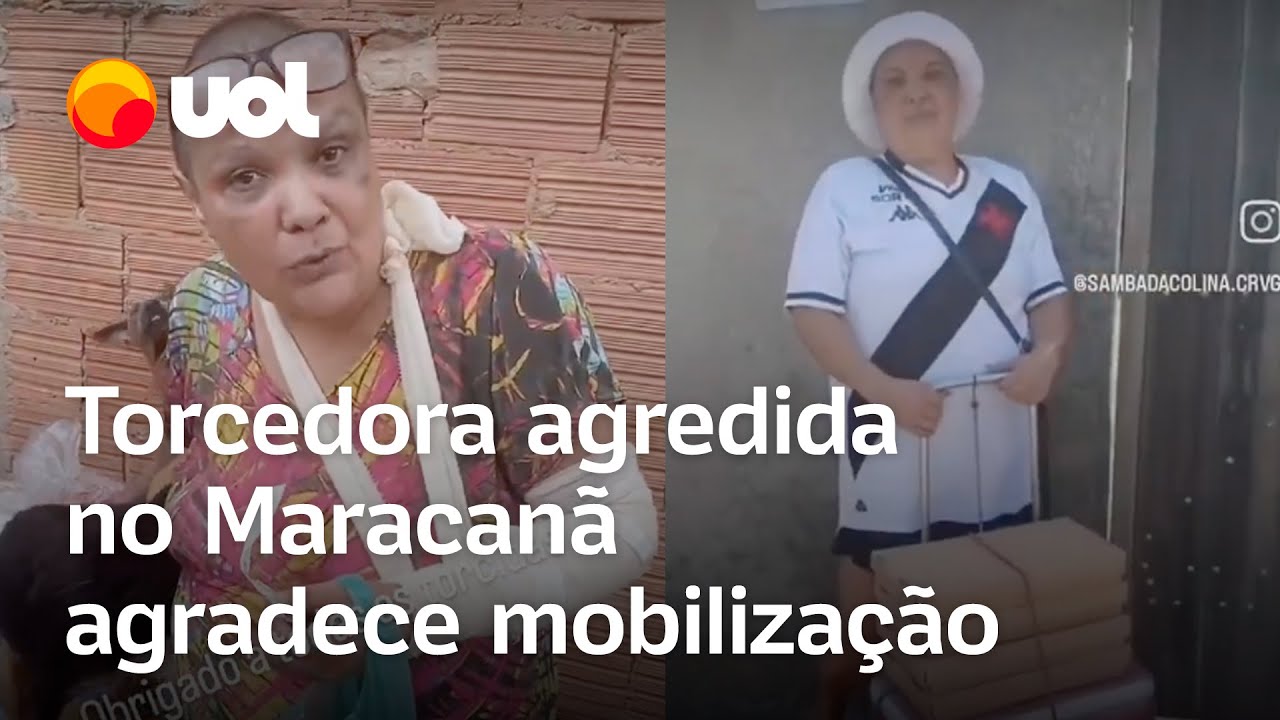 Vendedora agredida no Maracanã recebe ajuda de torcedores e agradece mulher tem abrigo para cães