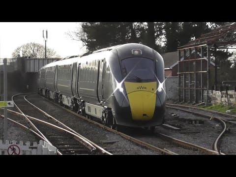 Trains at Castle Cary, GWML - 27.1.24 (ft. XC Diverts)