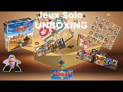 Unboxing - Sahwari | Joodini edition | jeu de société