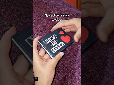 😍 Detalle perfecto para regalar #gift #craft #frases #Airbag #detalles #popup #flork #amor #teamo