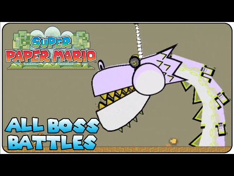 Super Paper Mario All Bosses - UCF1EGrZiEfEP7bsa3AFJrJA