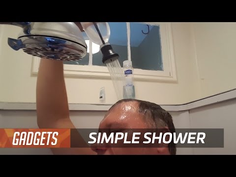 Doug turns a soda bottle into a shower | 12 Days of Doug #11 - UCCjyq_K1Xwfg8Lndy7lKMpA