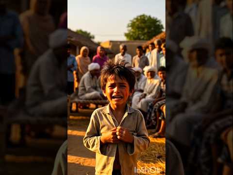 “जब रामू बीमार, सोनू ने दिल जीता” – प्यारा और भावपूर्ण।#trending