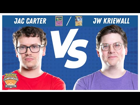 JAC CARTER vs JW KRIEWALL - Pokémon TCG Masters Top 4 | Peoria Regionals 2024