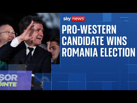 Nicusor Dan beats hard-right favourite George Simion in Romanian election