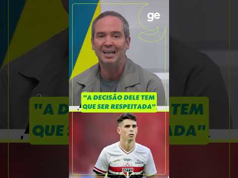 CAIO RIBEIRO COMENTA SITUAÇÃO DE OSCAR NO SÃO PAULO | #shorts | sportv