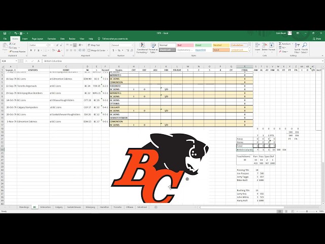 How to Find the NBA Schedule in Excel 2021