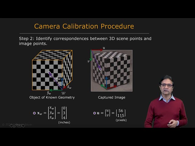 Using Deep Learning for Camera Calibration