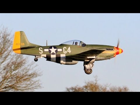 WW2 RC 1/4.3 SCALE CARF P-51D MUSTANG - 100" W/SPAN - 3W 75cc PETROL - DEANO DISPLAY - 2018 - UCMQ5IpqQ9PoRKKJI2HkUxEw