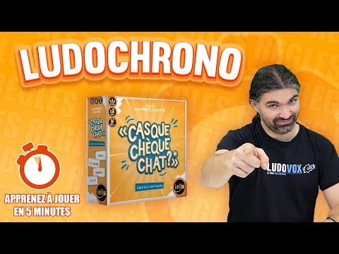 Ludochrono - Casque Chèque Chat