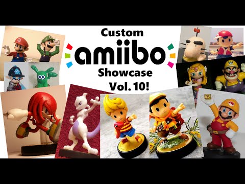 Custom Amiibo Showcase Vol. 10! - UC715SCKfdFqUiuD234it8Eg