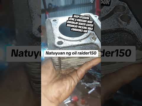 Natiyuan ng langis #carburetor #keihincarburetor #raider150carb #