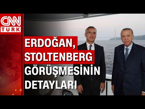 Cumhurbaşkanı Erdoğan, NATO Genel Sekreteri Jens Stoltenberg'i kabul etti!