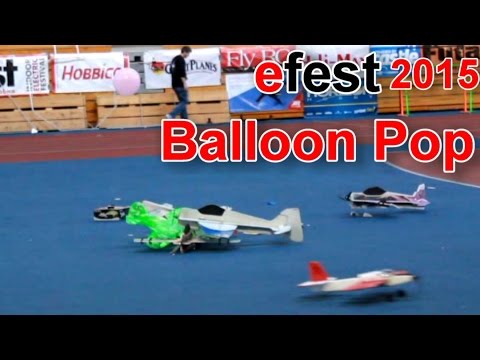 Cool Balloon Pop RC Plane Crash Challenge at Efest 2015 - TheRcSaylors - UCYWhRC3xtD_acDIZdr53huA