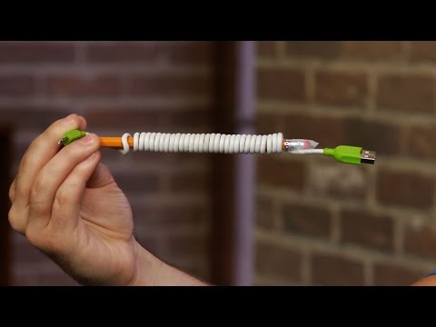 CNET How To - How to coil your charging cords - UCOmcA3f_RrH6b9NmcNa4tdg