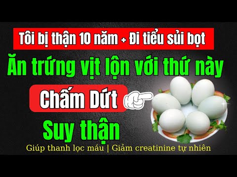 Bí Quyết Ăn Trứng Vịt Lộn Đúng Cách – Giảm Tiểu Đêm, Ngủ Ngon, Thận Nhẹ Gánh