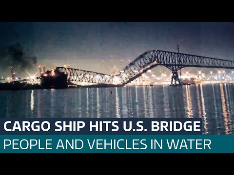 Port worker says ship had 'serious power outages' before bridge crash | ITV News