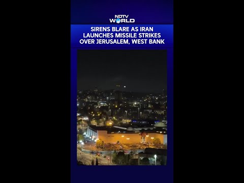 Sirens Blare Over Jerusalem And West Bank As Iran Launches Missile Strikes