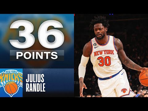 Julius Randle Drops a HUGE DOUBLE-DOUBLE (36 PTS, 13 REB, 8 3PM) In Knicks W 🔥 | January 24, 2023