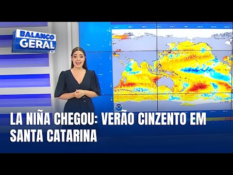 Central do Tempo - La Niña explica verão atípico e dias cinzentos em SC