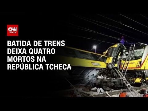 ​Batida de trens deixa quatro mortos na República Tcheca | CNN NOVO DIA