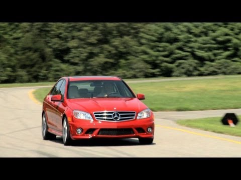 Mercedes C63 AMG at Consumer Reports Test Track - UCOClvgLYa7g75eIaTdwj_vg