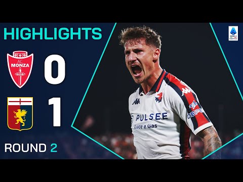 MONZA-GENOA 0-1 | HIGHLIGHTS | Pinamonti seals three points for the Grifone | Serie A 2024/25