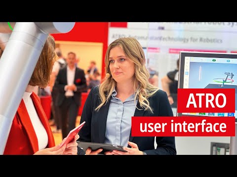 ATRO user interface in the TwinCAT HMI